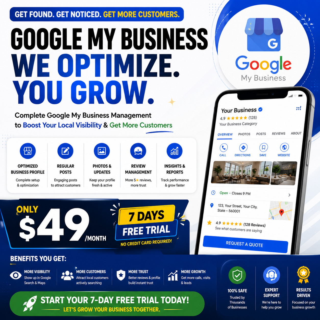 Google Business Profile (Google My Business) Management Service | Boost Local Rankings & Get More Customers